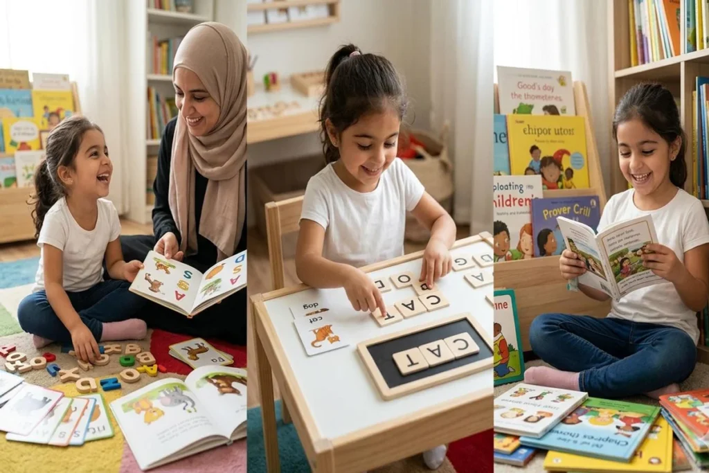 أفضل عمر لتعليم الطفل القراءة الإنجليزية