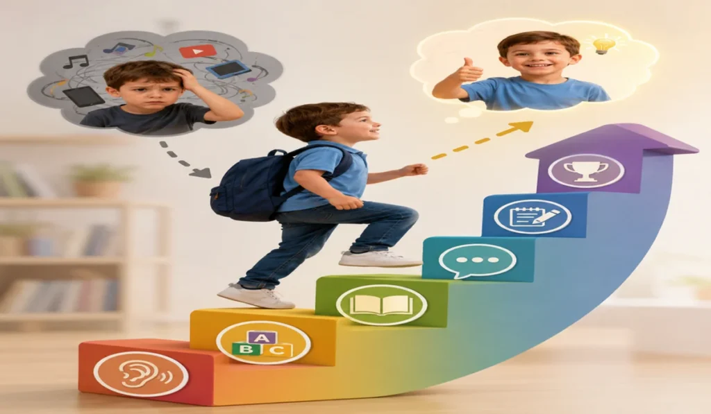 ليه الطفل بيحتاج كورسات إنجليزي منظمة؟