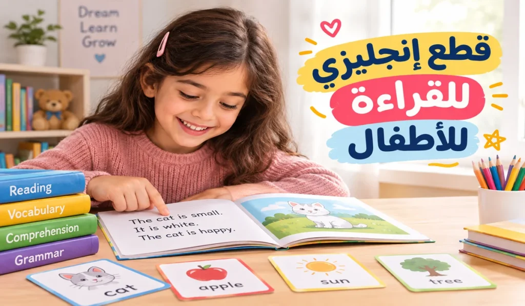 قطع انجليزي للقراءة للاطفال