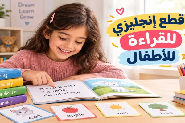 قطع انجليزي للقراءة للاطفال
