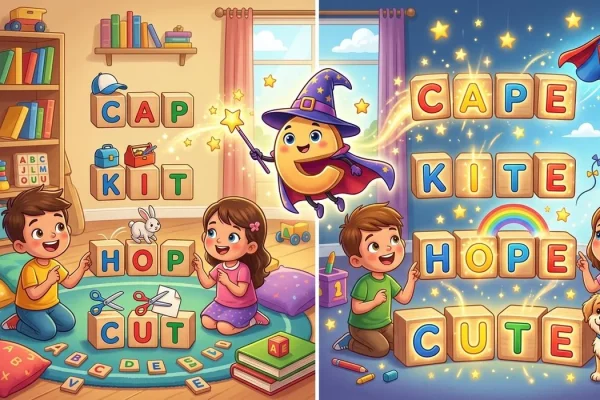 Magic E وLong Vowels