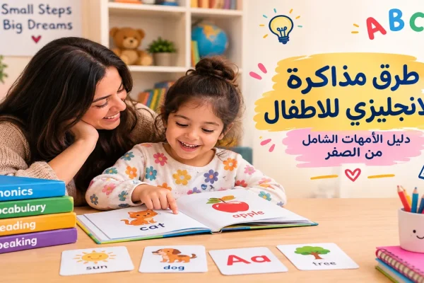 طرق مذاكرة الانجليزي للاطفال
