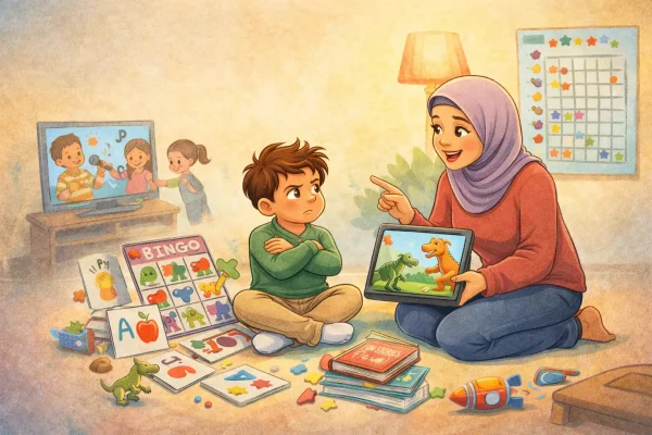 تحفيز الطفل للمذاكرة