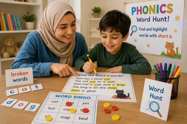 قراءة إنجليزي للأطفال: ازاي تخلّي طفلك يقرأ بثقة في 60 يوم؟